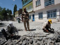 Veyisefendi yolları yenileniyor